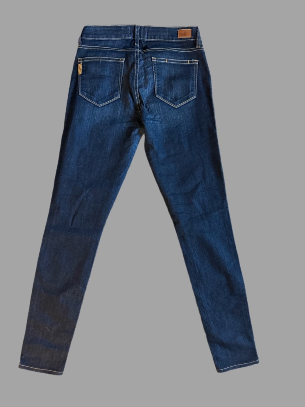 PAIGE Dark Indigo Skinny Jeans - Picture 4 of 7